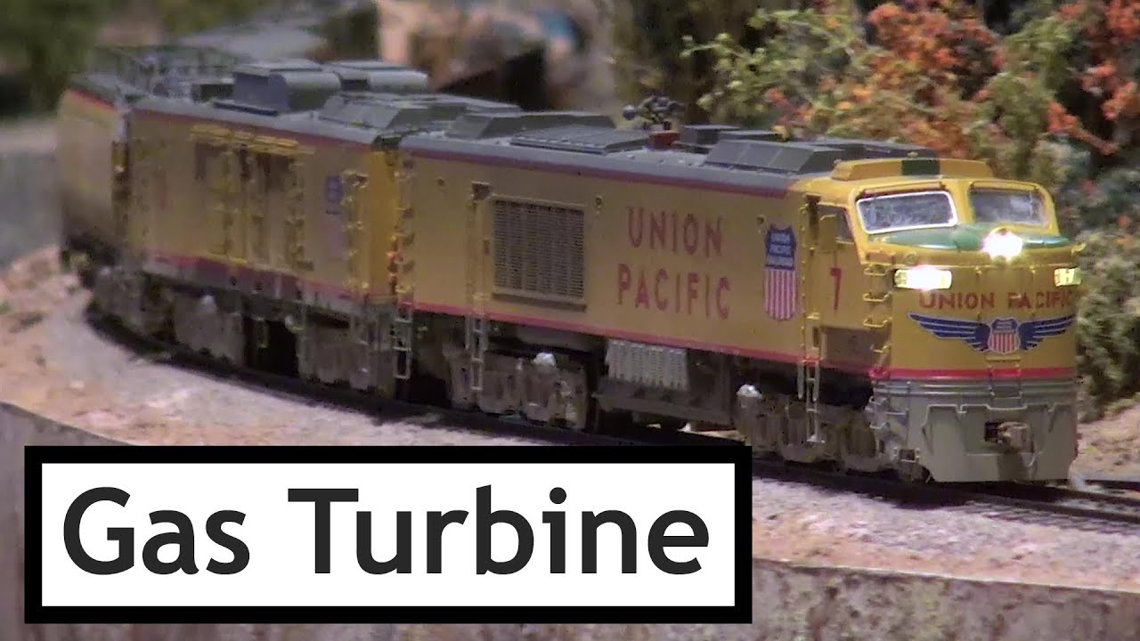 Union Pacific Gas Turbine at The Colorado Model Railroad Museum