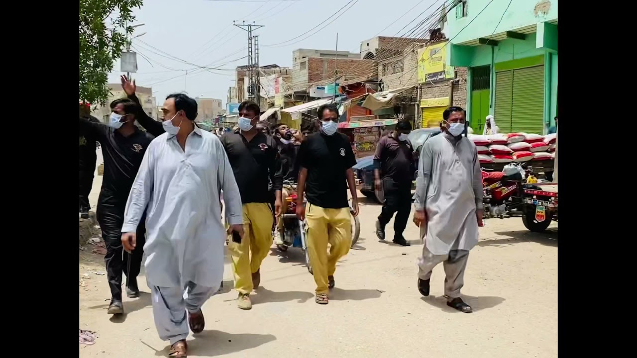 Daharki Lock Down Police Opration in Action