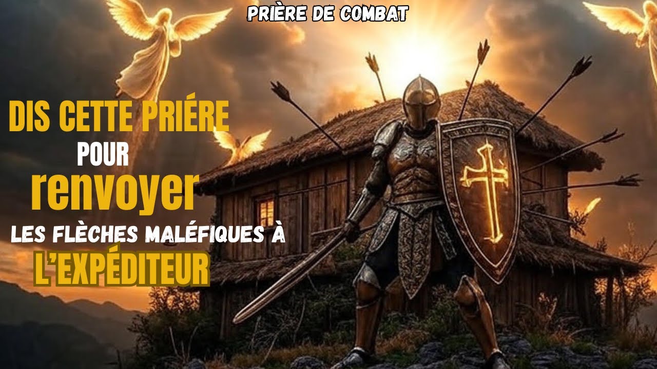 PRIÈRE DE COMBAT POUR RENVOYER LES FLÈCHES MALÉFIQUES À L'EXPÉDITEUR au Nom de JESUS