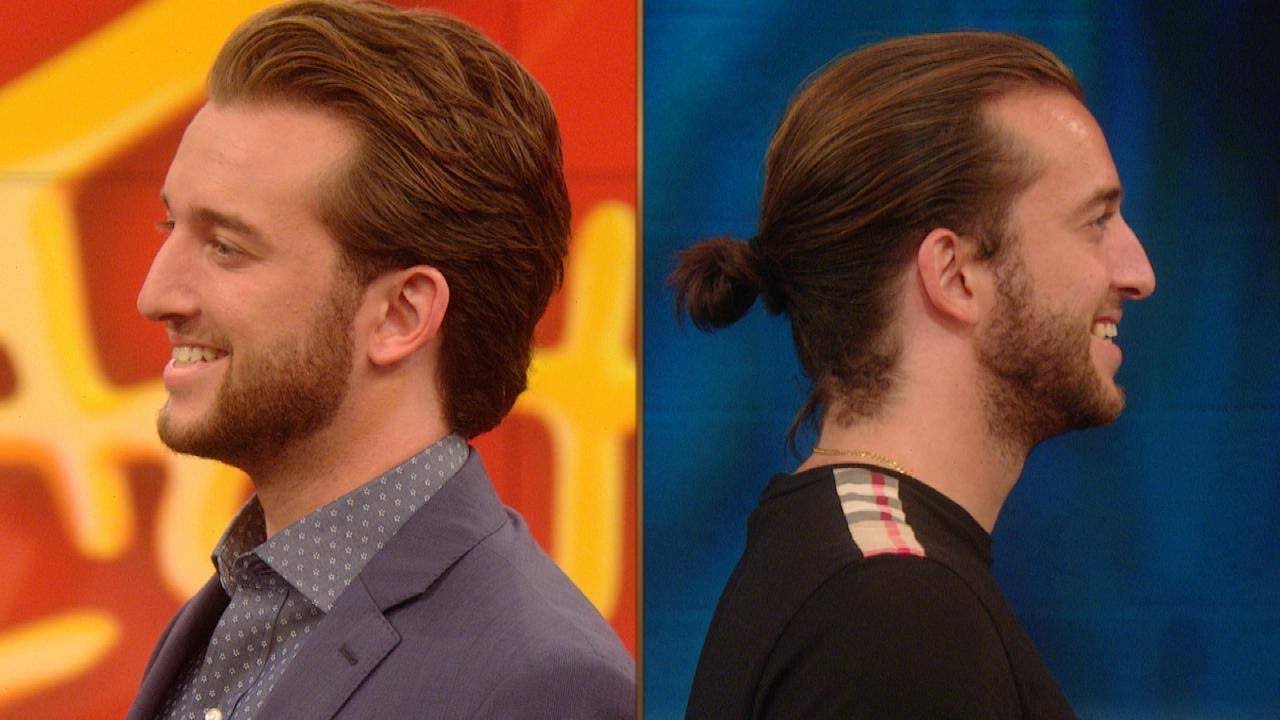 You Won't Believe the Reveal in this Epic Man-Bun Makeover | Rachael Ray Show