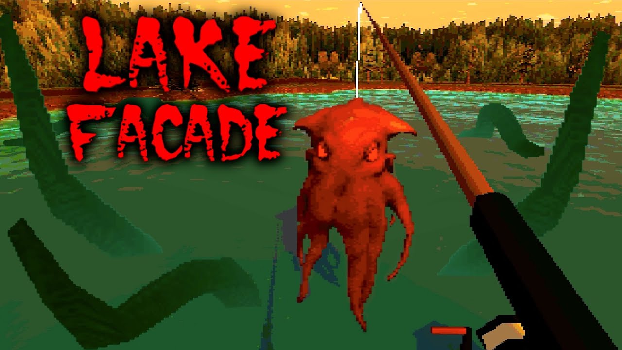 Lake Facade - A Lovecraftian Fishing Horror Game Where a Fishing Trip Takes a Dark Turn! (2 Endings)