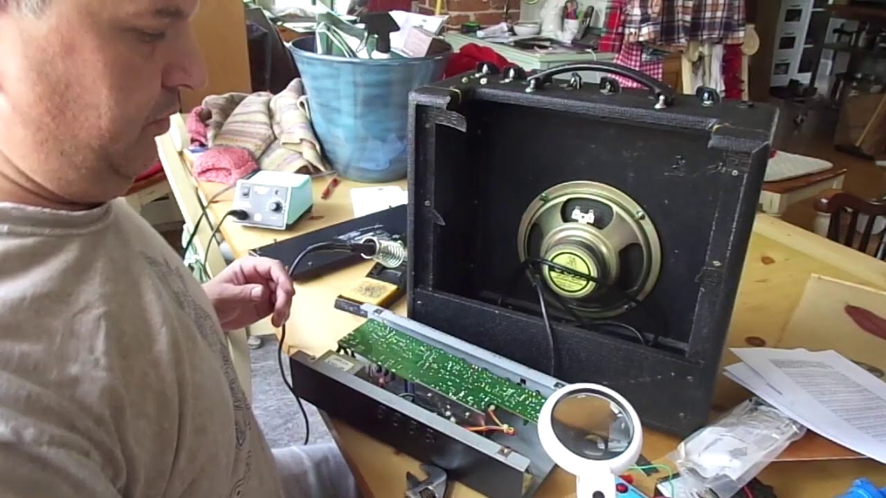 Vox Pathfinder 15R Electrolytic Capacitor checkup and possible recap job?