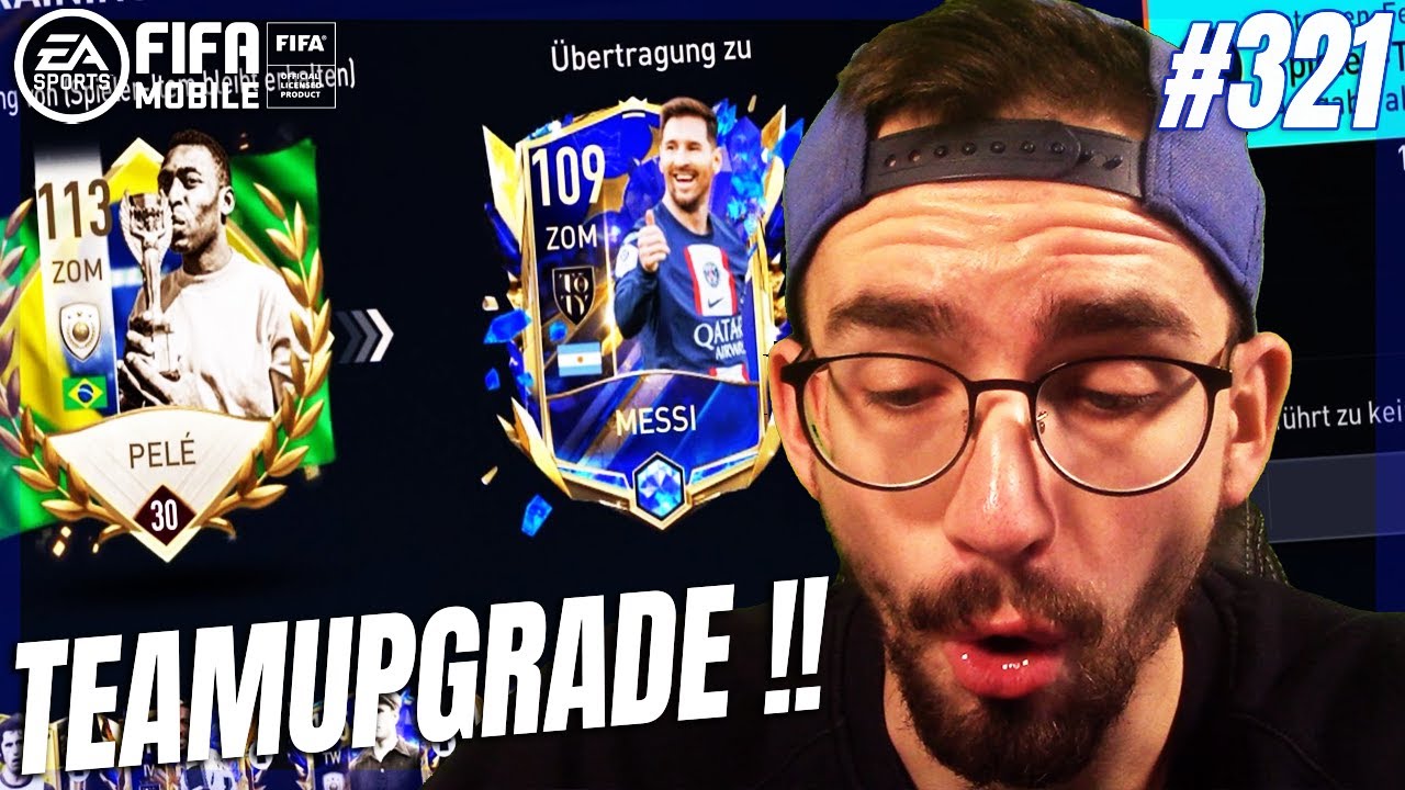 TEAMUPGRADE !! 😱🔥 FIFA MOBILE 22 #321