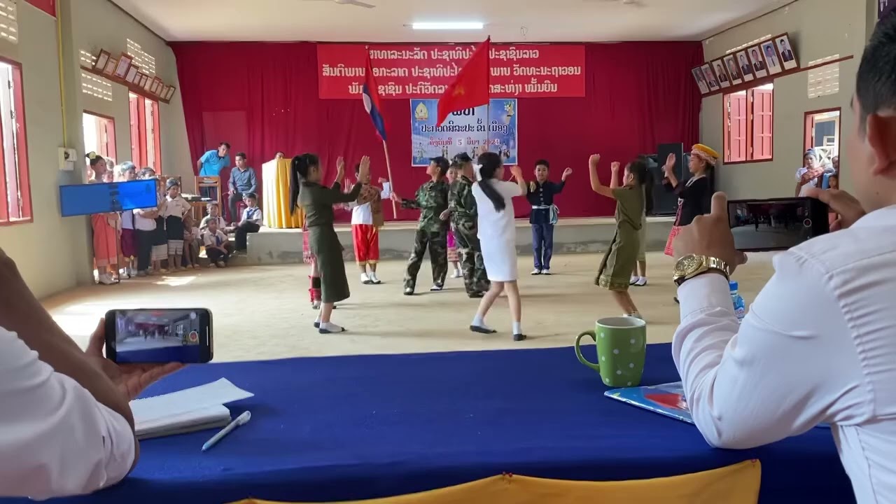 ບົດເພງ:ແດນແຫ່ງອິດສະຫຼະ(ບົດຟ້ອນອັນດັບທີ1ຂັ້ນເມືອງບາຈຽງຈະເລີນສຸກປີ2023)ຈາກນ້ອງນັກຮຽນ ປະຖົມວໍລະເພັດມີໄຊ