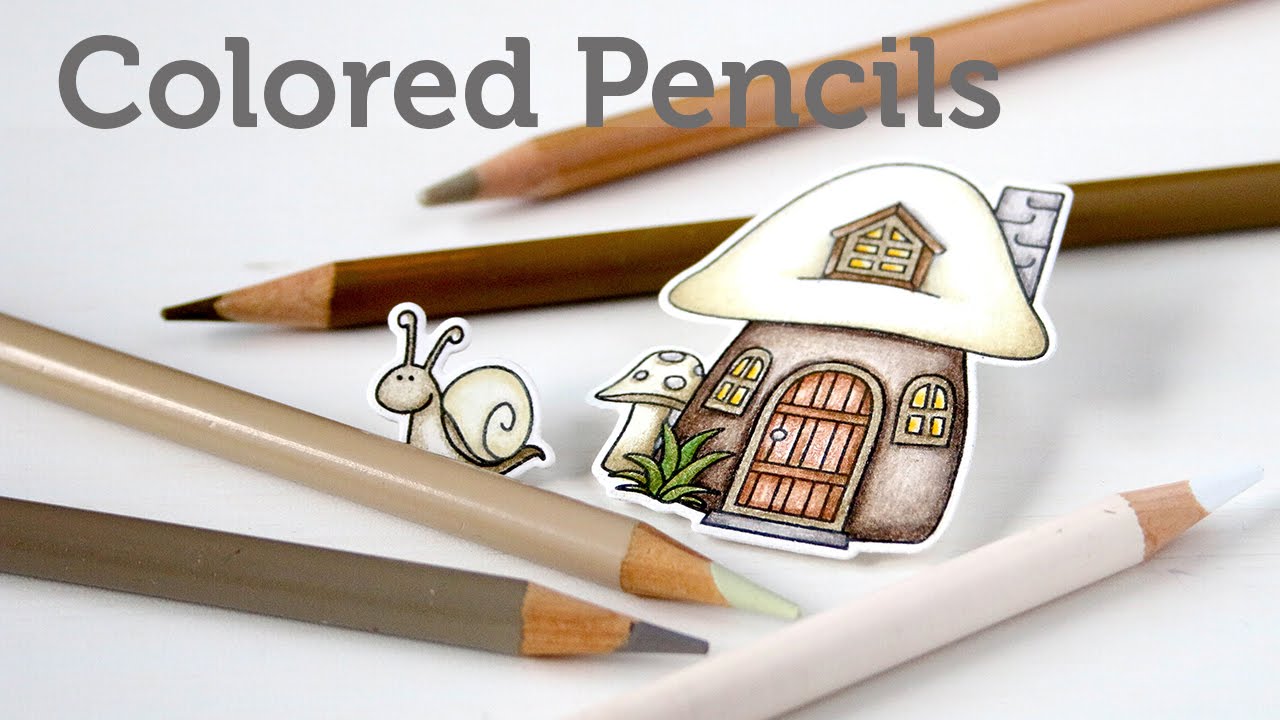 Card Making and Paper Crafting How To: Colored Pencils