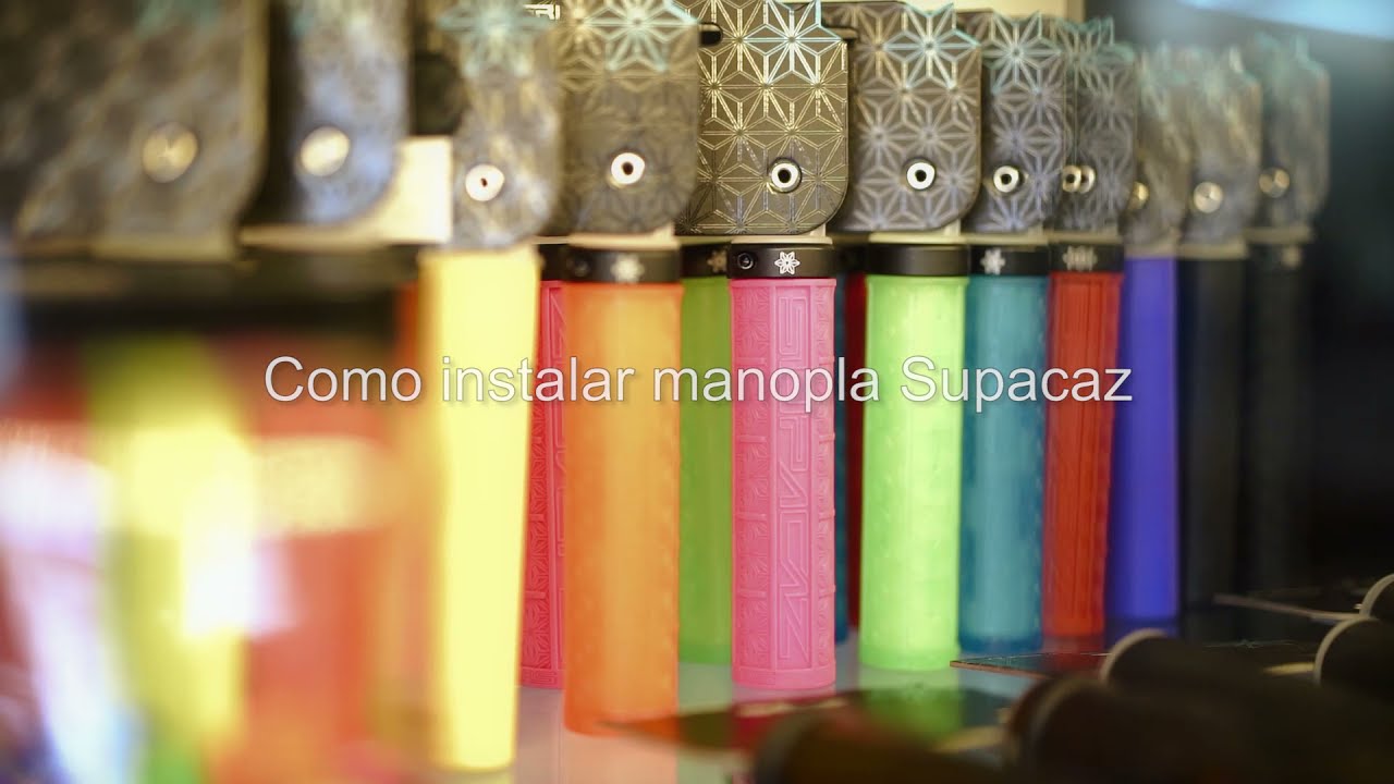 Como instalar manoplas Supacaz