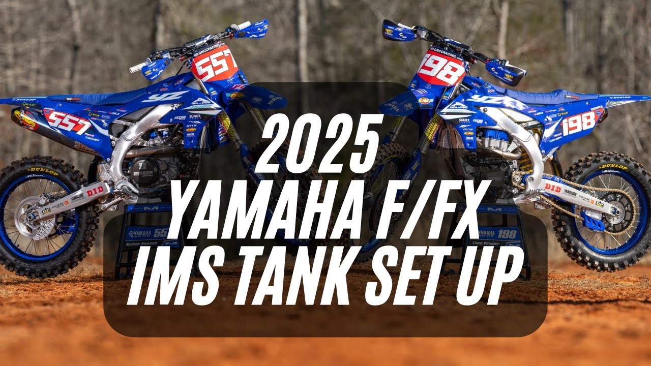 2025 YAMAHA YZ F/FX IMS TANK SET UP