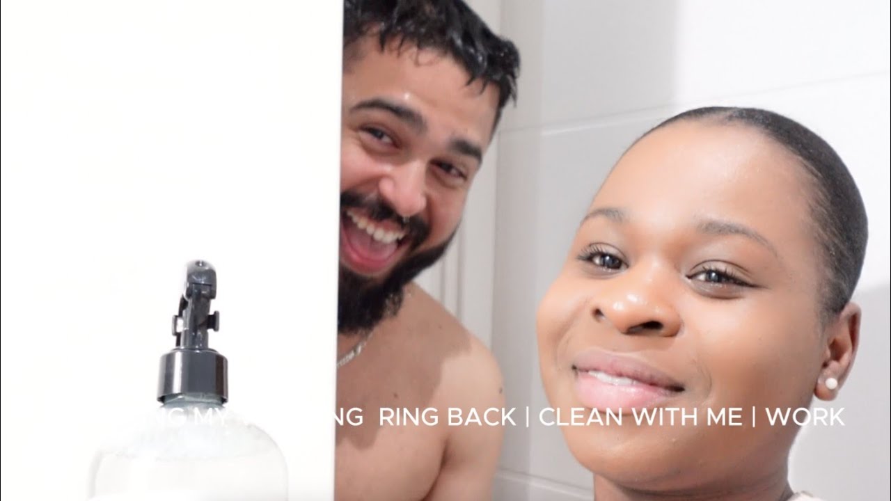 WEEKLY VLOG : GETTING MY RING BACK | CLEAN WITH ME | WORK