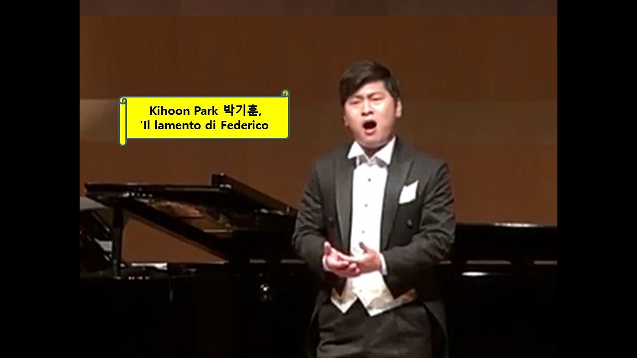 Kihun Park 박기훈, ‘Il lamento di Federico’  가사번역자막 Italian & Korean Subs. 콩쿠르우승곡. '콩쿠르 속 팬텀싱어' 2
