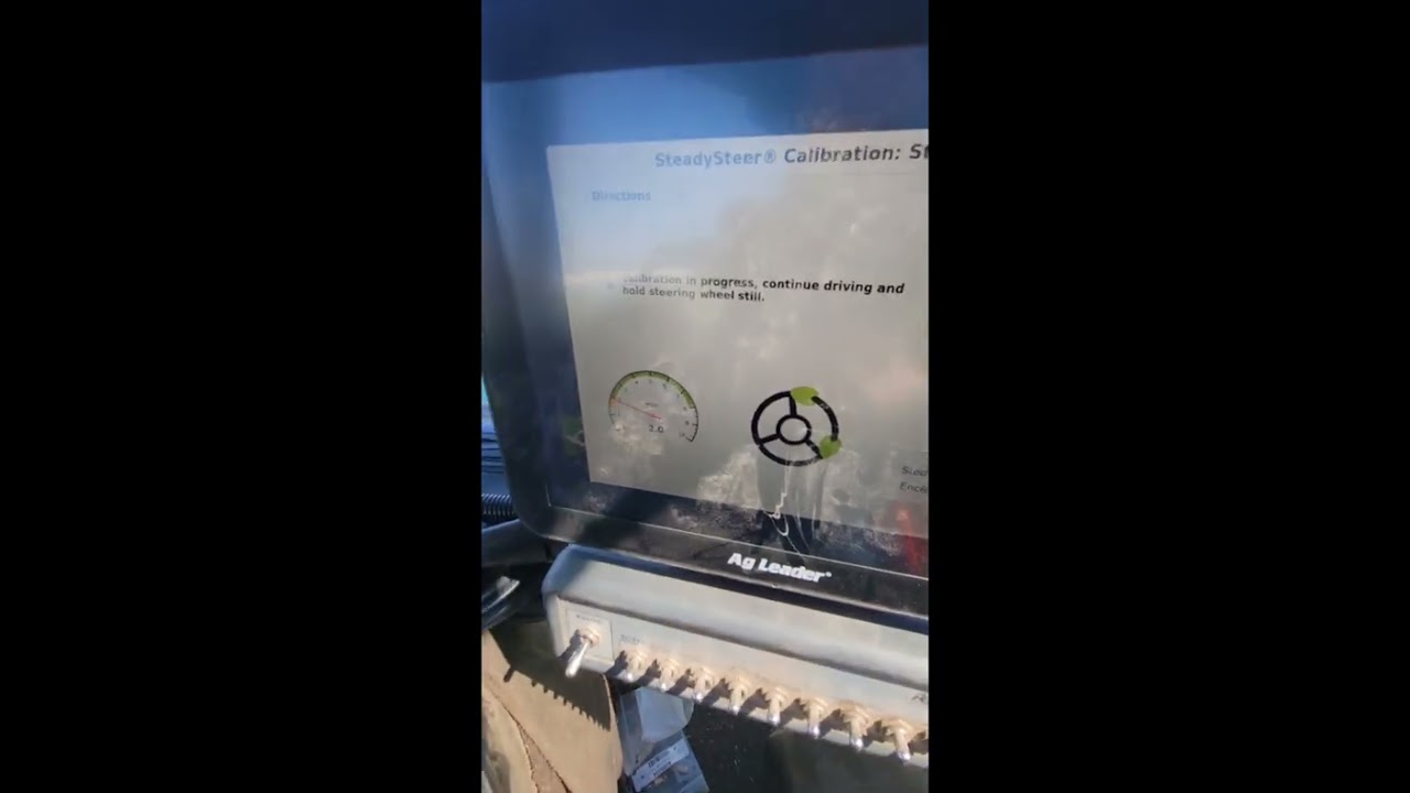 Ag Leader SteadySteer Steering Calibration