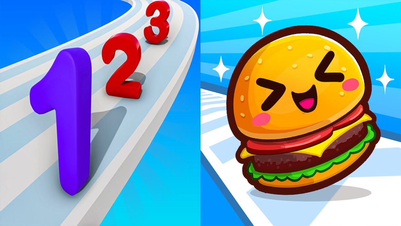 Number Master VS Food Run - All Levels Gameplay Android, ios (Part 250)