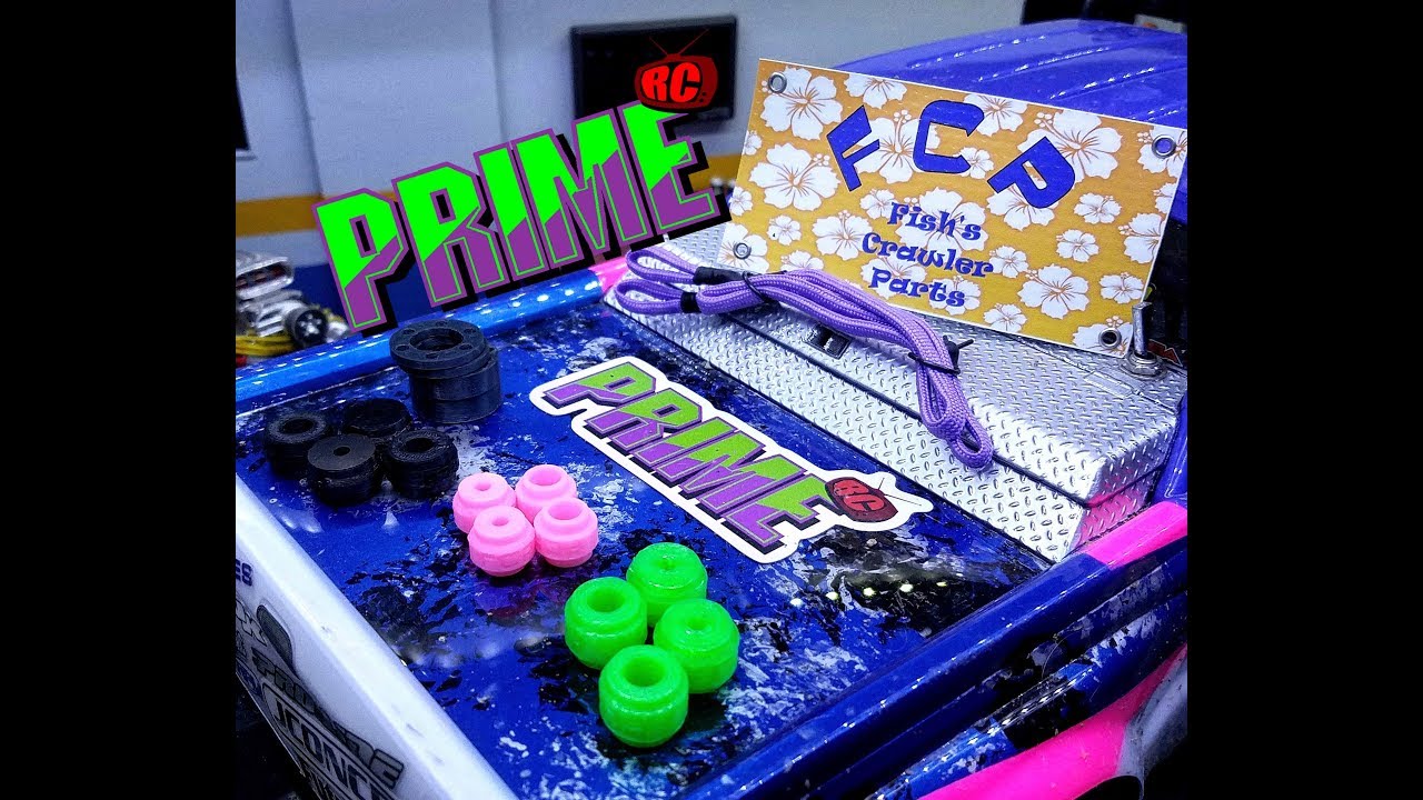 Prime RC Review Fish's Crawler Parts Spring Cups