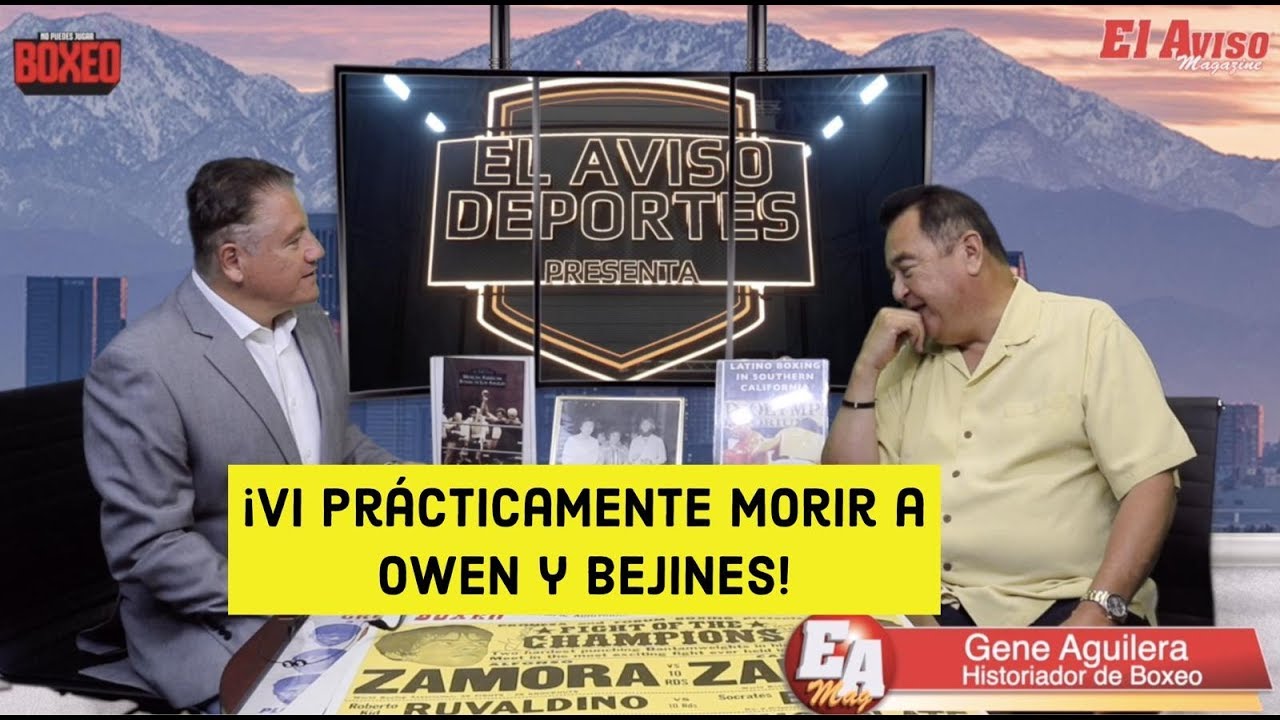 &iexcl;Vi pr&aacute;cticamente morir a Owen y Bejines!