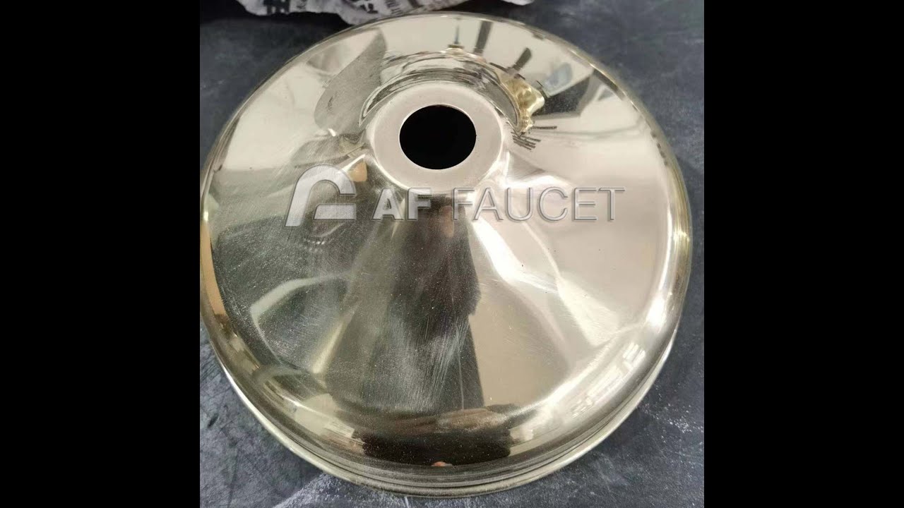 Zamak (zinc alloy) hand shower polishing machine