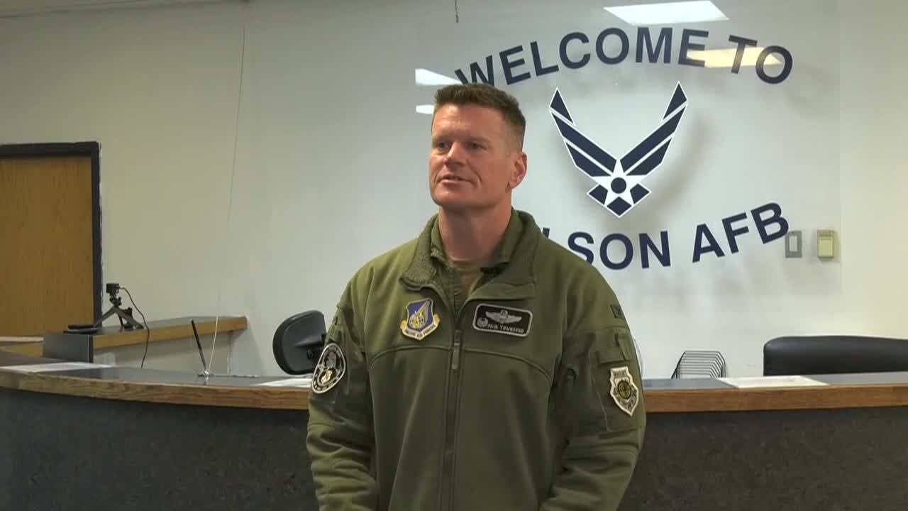 Eielson Air Force Base press conference on F-35 jet crash