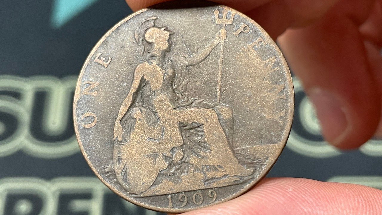 1909 United Kingdom One Penny Coin &bull;&nbsp;Values, Information, Mintage, History, and More