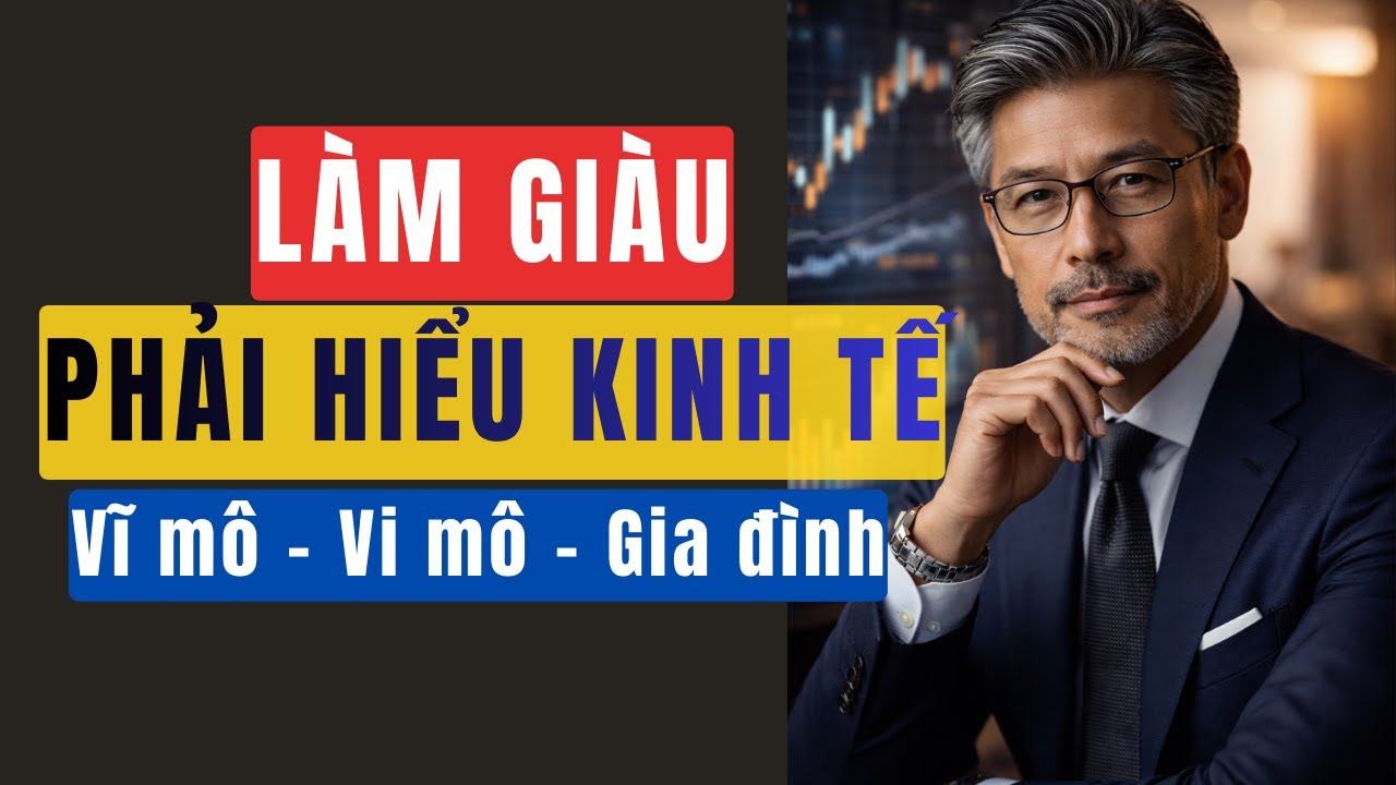 Làm Giàu Cần Hiểu Kinh Tế Vĩ Mô – Vi Mô – Kinh Tế Gia Đình