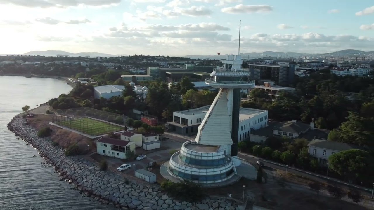 Tuzla by Drone (4k). Istanbul. Turkey
