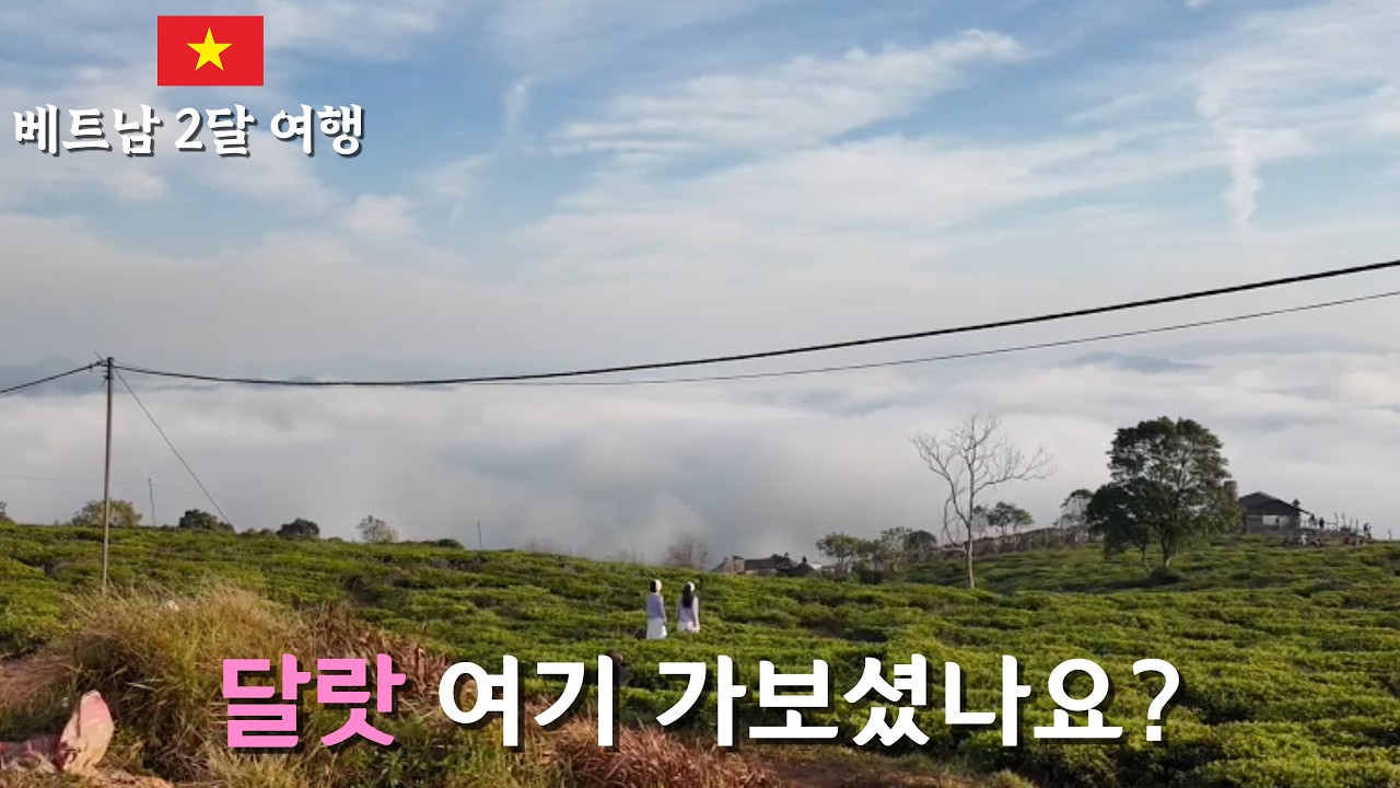 산마이구름사냥 떠났다가 카페에서 후회하고 나만의 장소를 찾았다!!![달랏 -6]
