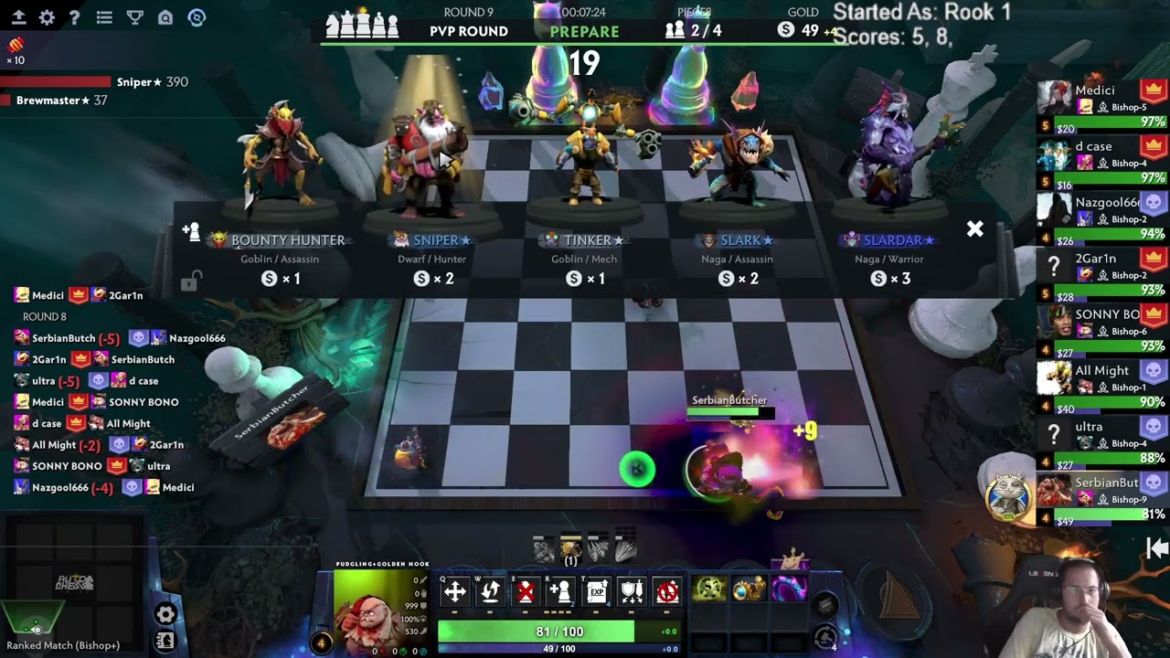 6 Elves/Hunters are TOO OP! 14.10.2023 Dota Auto Chess S27!