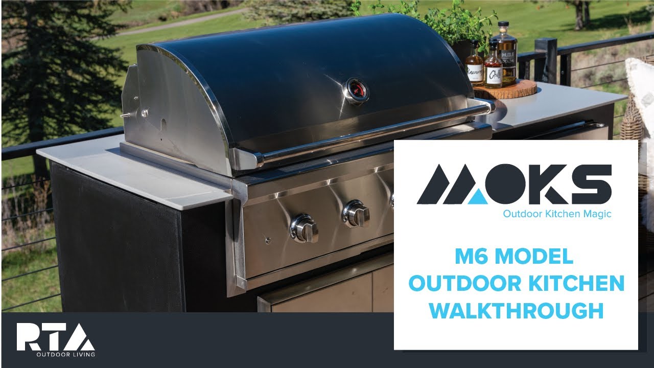 Modular Outdoor Kitchen Walkthrough - MOKS | M6 Model
