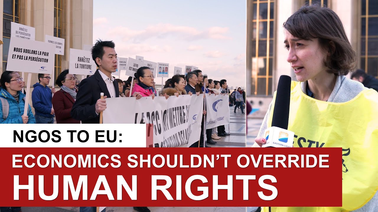 NGOs&rsquo; Appeal at Xi Jinping&rsquo;s Visit to EU: Economics Shouldn&rsquo;t Override Human Rights