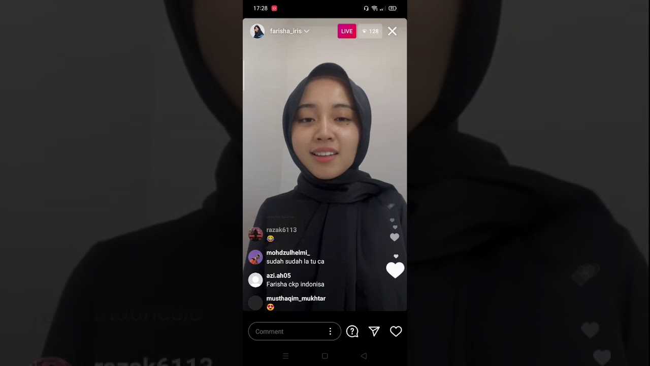 FARISHA IRIS | DINIE RASHID live💓😃