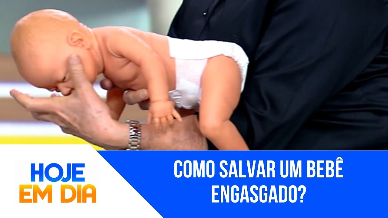 Veja como prevenir e agir em casos de engasgo infantil | 'Hoje em Dia'