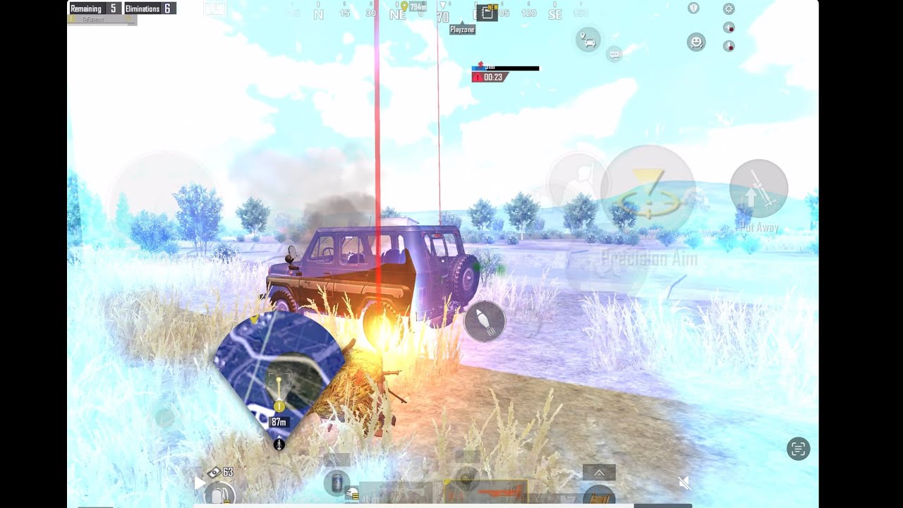 Solo vs squad last zone #2 #pubg #bgmi #pubg #pubgmobile #gaming #gameply #games #1v4 