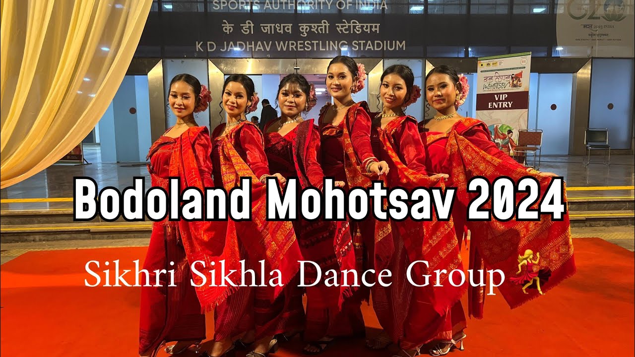 Gongar Hajwni || Sikhri Sikhla Dance Group ||Bodoland Mohotsav in New Delhi at Indira Gandhi Stadium