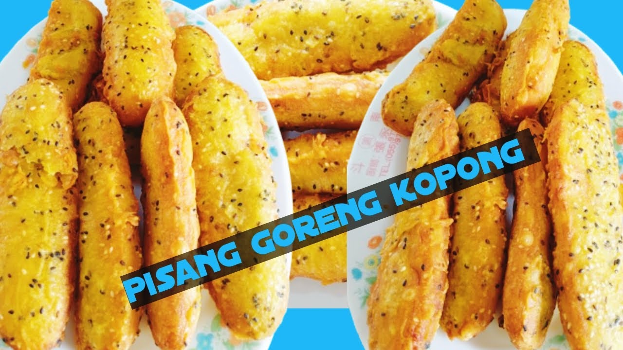 RESEP PISANG GORENG KEPOK KOPONG