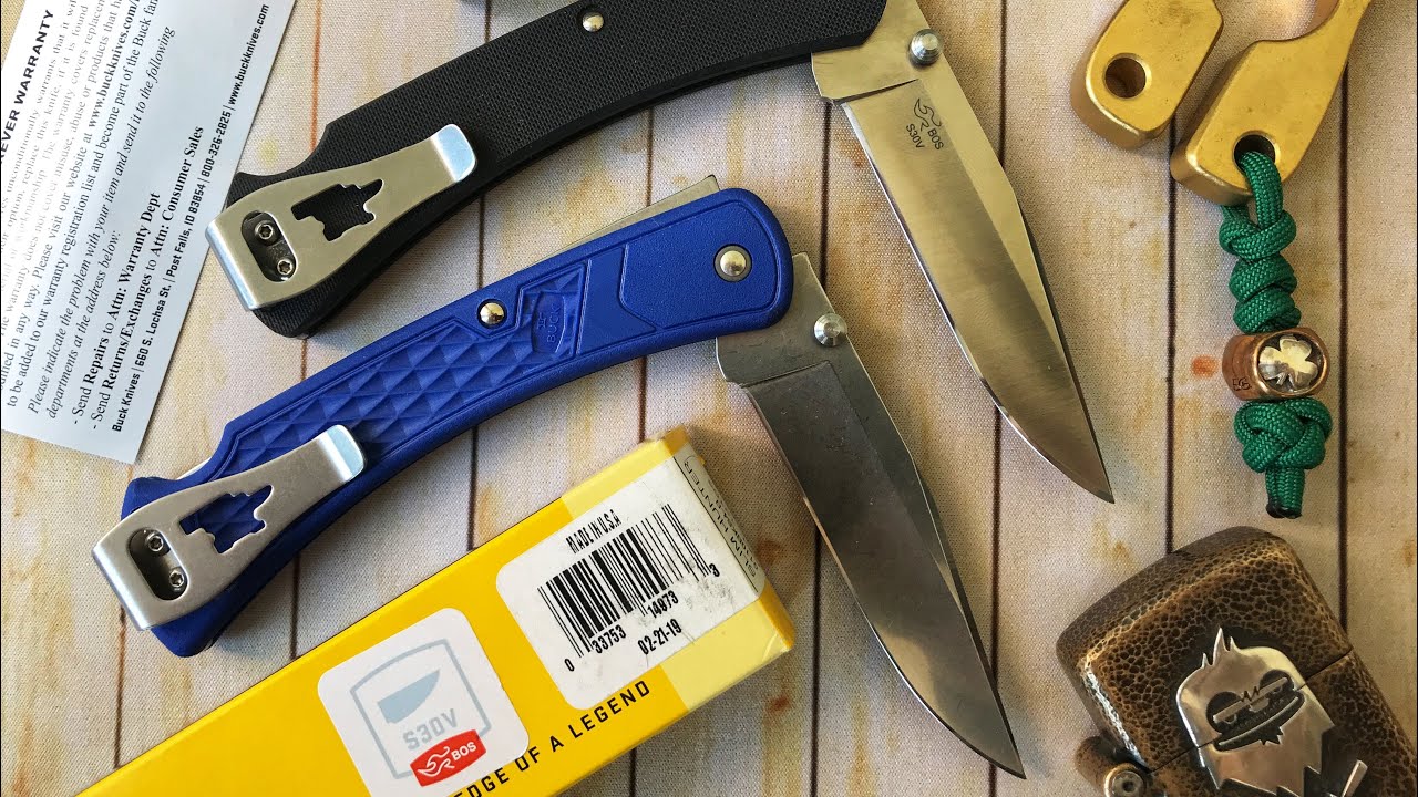 СТОИТ ЛИ ПЕРЕПЛАЧИВАТЬ? BUCK 110 Slim Hunter S30V VS 420HC