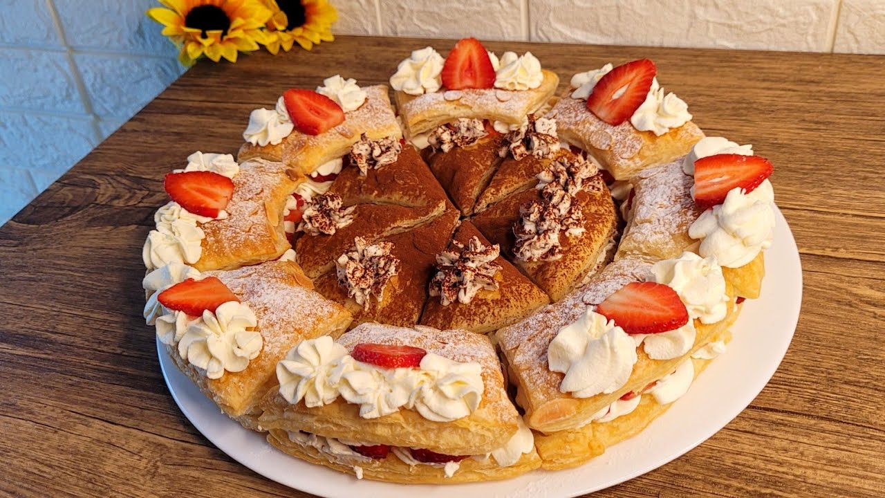🍓🍫 DESSERT IN 5 MINUTES, THE FAMOUS RECIPE THAT DRIVES THE WORLD CRAZY ❗