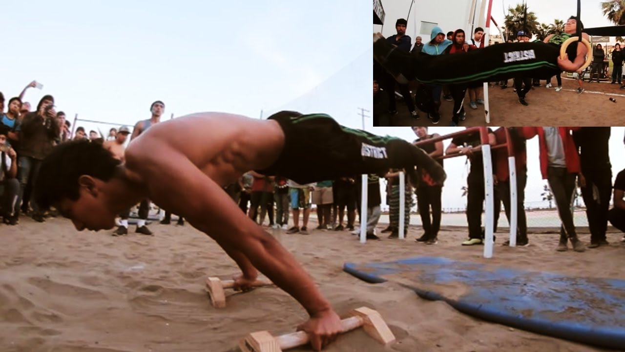 THE BEST STREET WORKOUT | GIANCARLOS PONCE