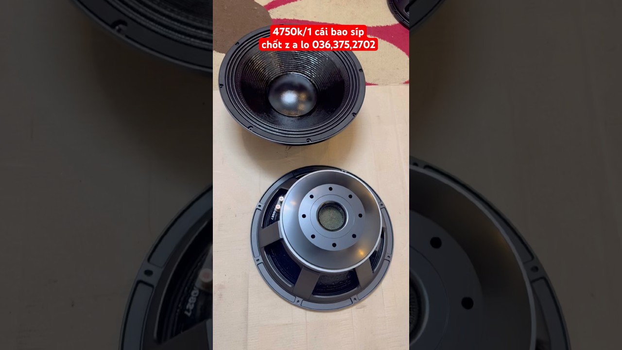 Hot, Loa Bass 50 PIF, model : PIF18-C150, từ 280x2 coil 150, chuy&ecirc;n sub, 1500w, 8ohm