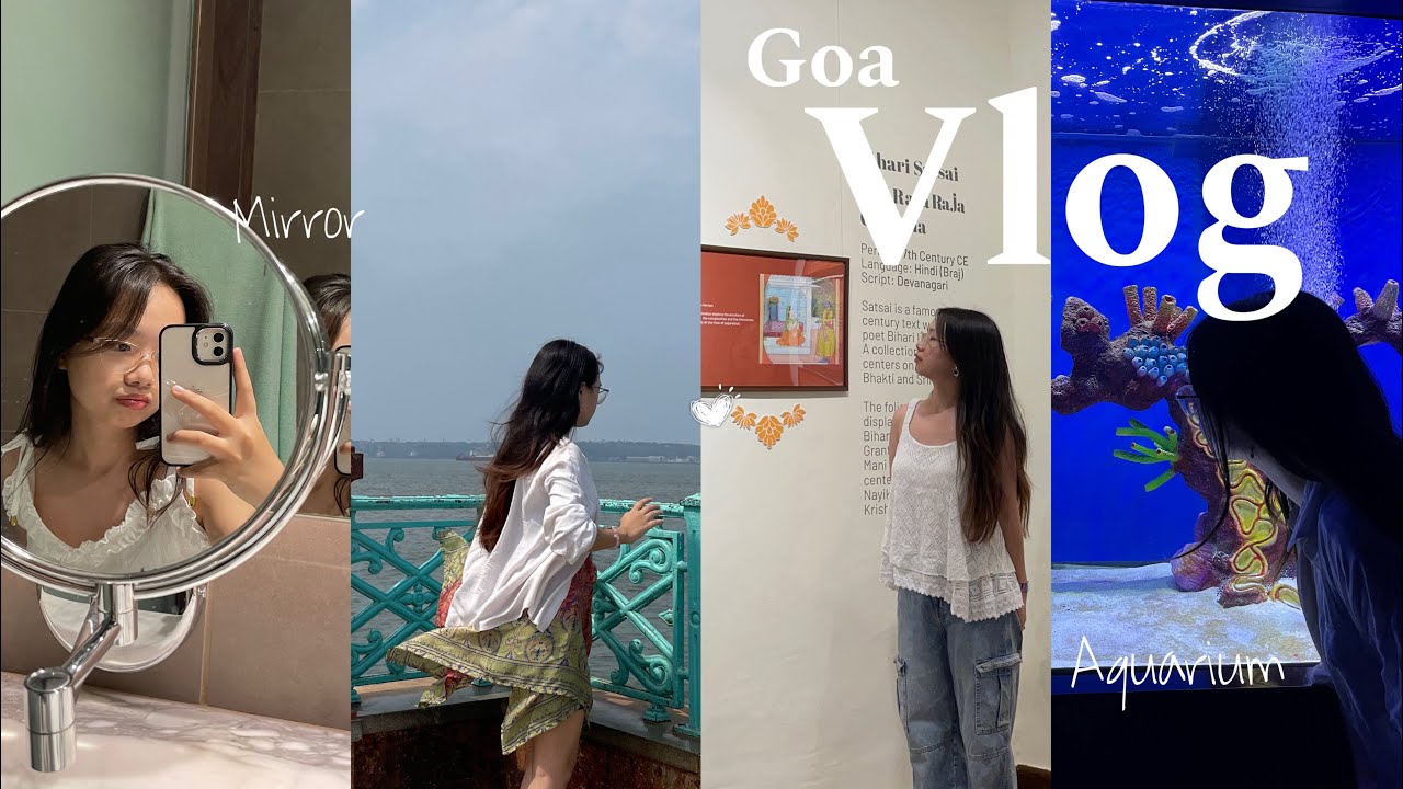 Trip to Goa🐚|| finals done ᡣ𐭩ྀིྀི₊ ⊹ shopping, grwm ✮🤍
