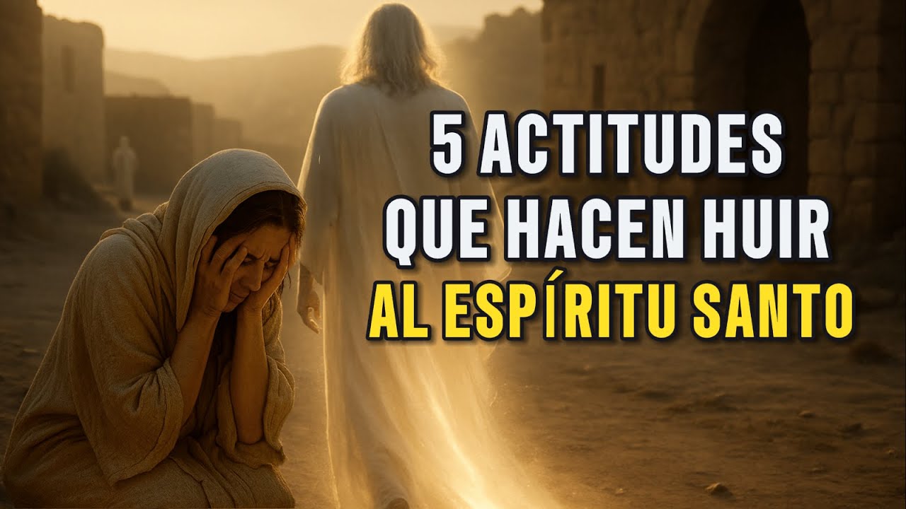 5 ACTITUDES QUE HACEN HUIR AL ESPÍRITU SANTO (SIN QUE TE DES CUENTA)