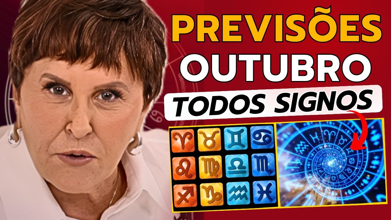 🔮 Previs&otilde;es ASTROL&Oacute;GICAS de OUTUBRO para TODOS os SIGNOS! Surpresas e ALERTAS! ⚖️ Outubro horoscopo