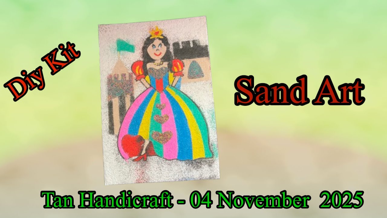 Учебное пособие ke 1716 - Набор для самостоятельного творчества Sand Art Kidsplay Crafts
