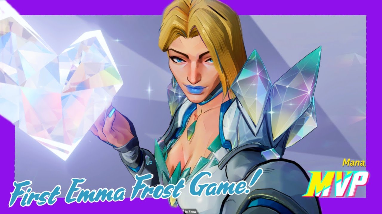 KNEEL PEASANTS! - First Emma Frost Game! She's So FUN! - Marvel Rivals