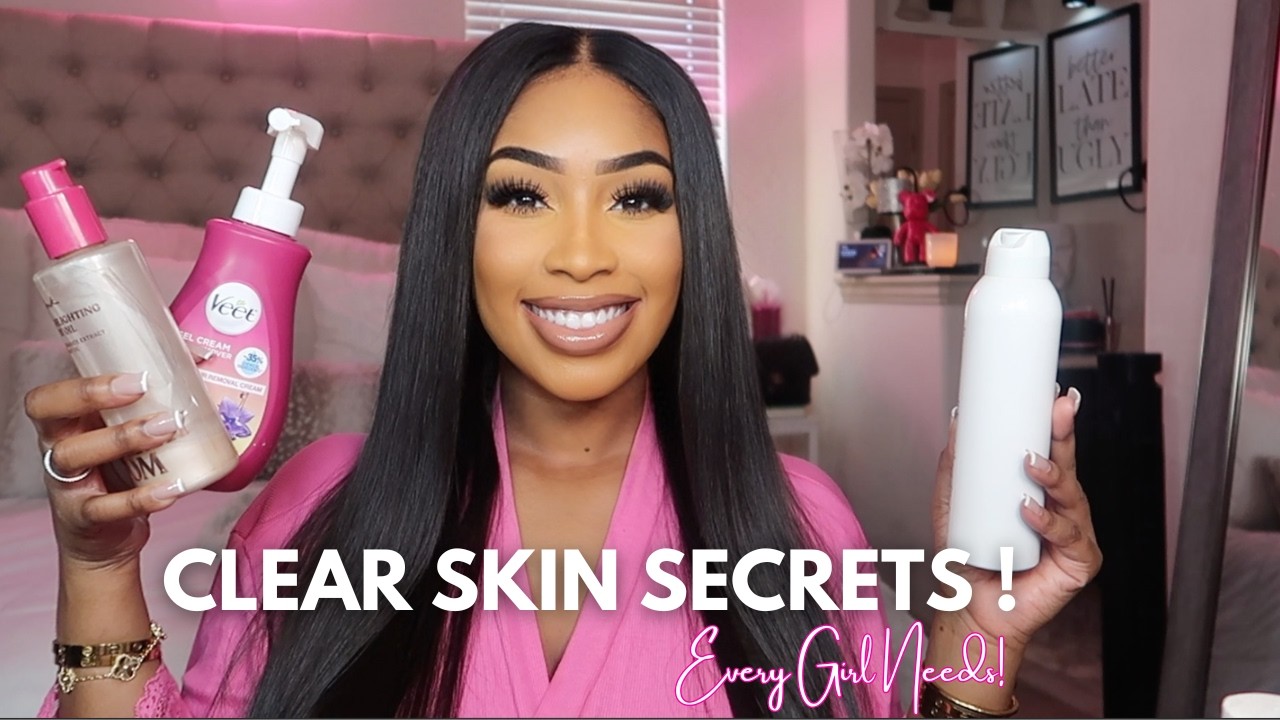 MY SKINCARE MUST HAVES FOR CLEAR SMOOTH SKIN (FACE + BODY)