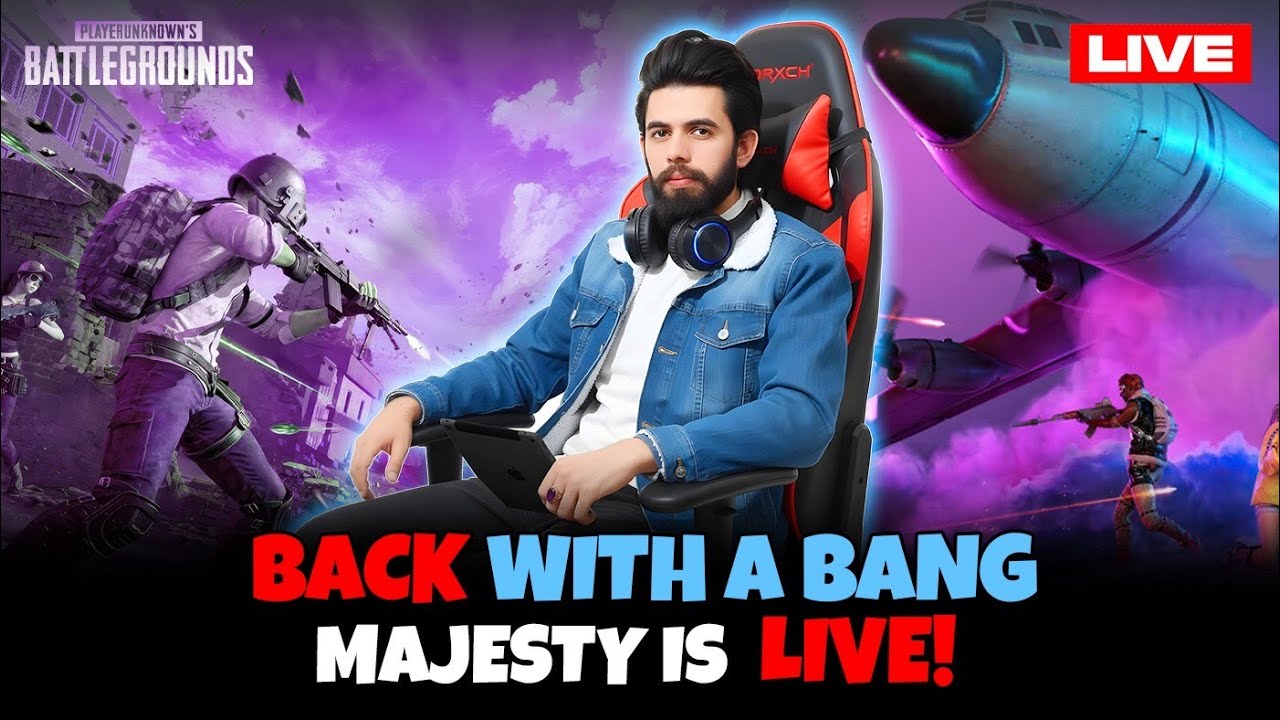 Back With A Bang 🔥- How Majesty Is Live - PUBGM