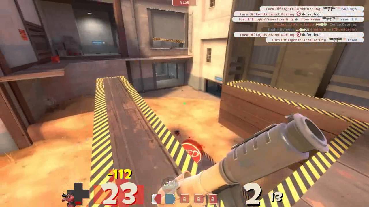 TF2 - The floor/ground owned me some money.