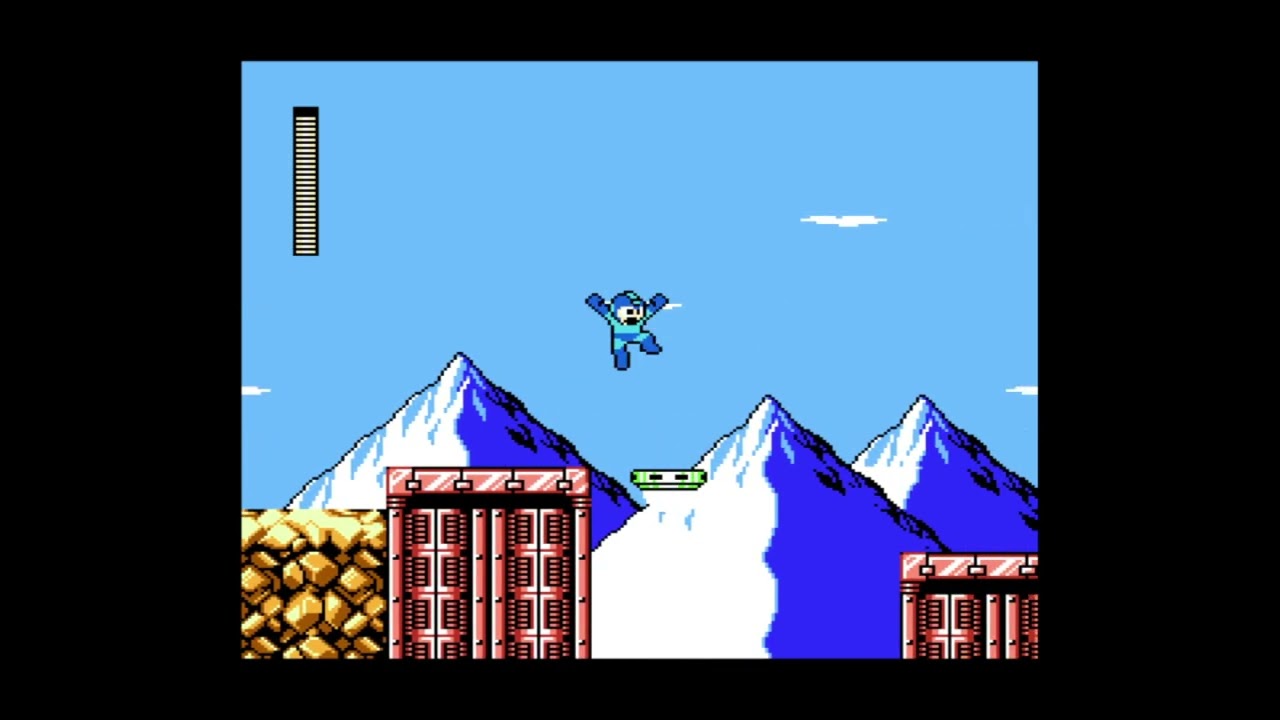 Mega Man 5 - Stone Man level