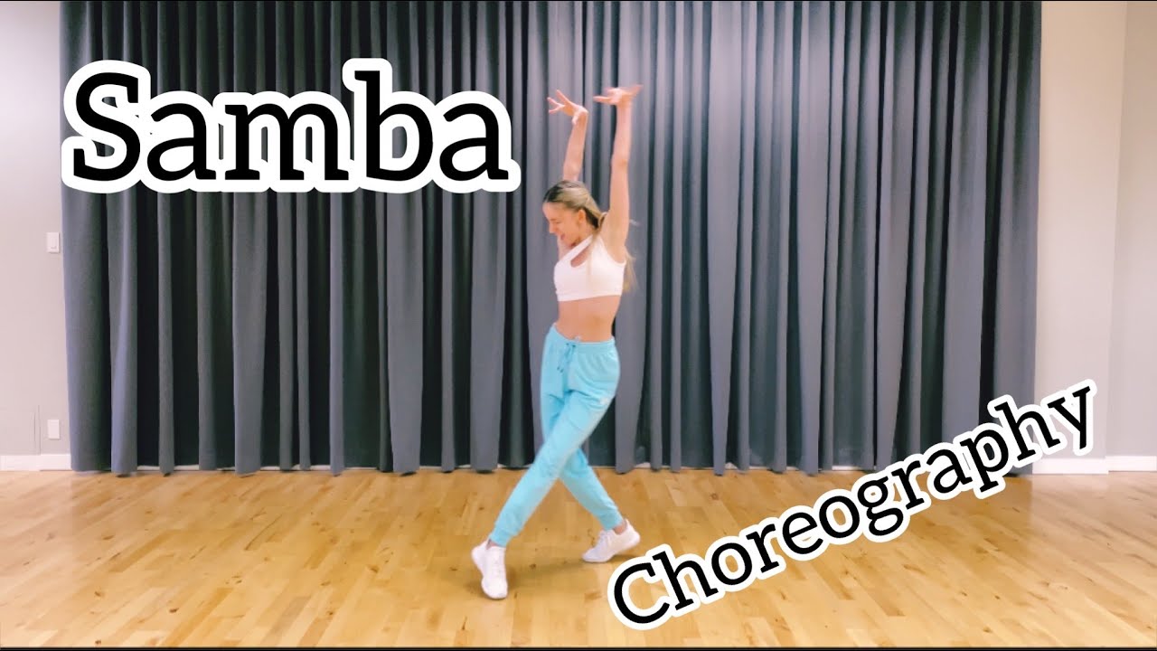 Samba Dance Choreography For All Levels | Step and Repeat | Dance Choreography from the back