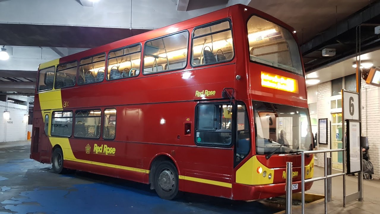 Full Ride: Bus Route 50 Aylesbury - Halton 🔄. Red Rose East Lancs Myllennium Vyking 43 (PA04 CYC)