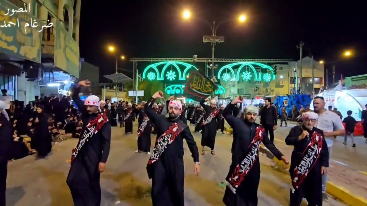 موكب لواء عاشوراء لواء الديوانيه