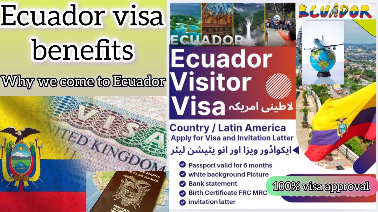 Ecuador visa benefits || why we come to Ecuador || Ecuador 100% e visa for one year