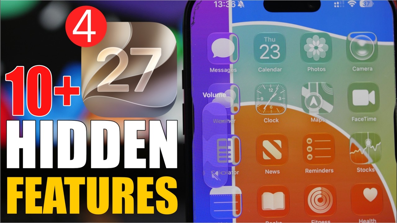 iOS 27 Beta 4 - 10+ Amazing HIDDEN Features !