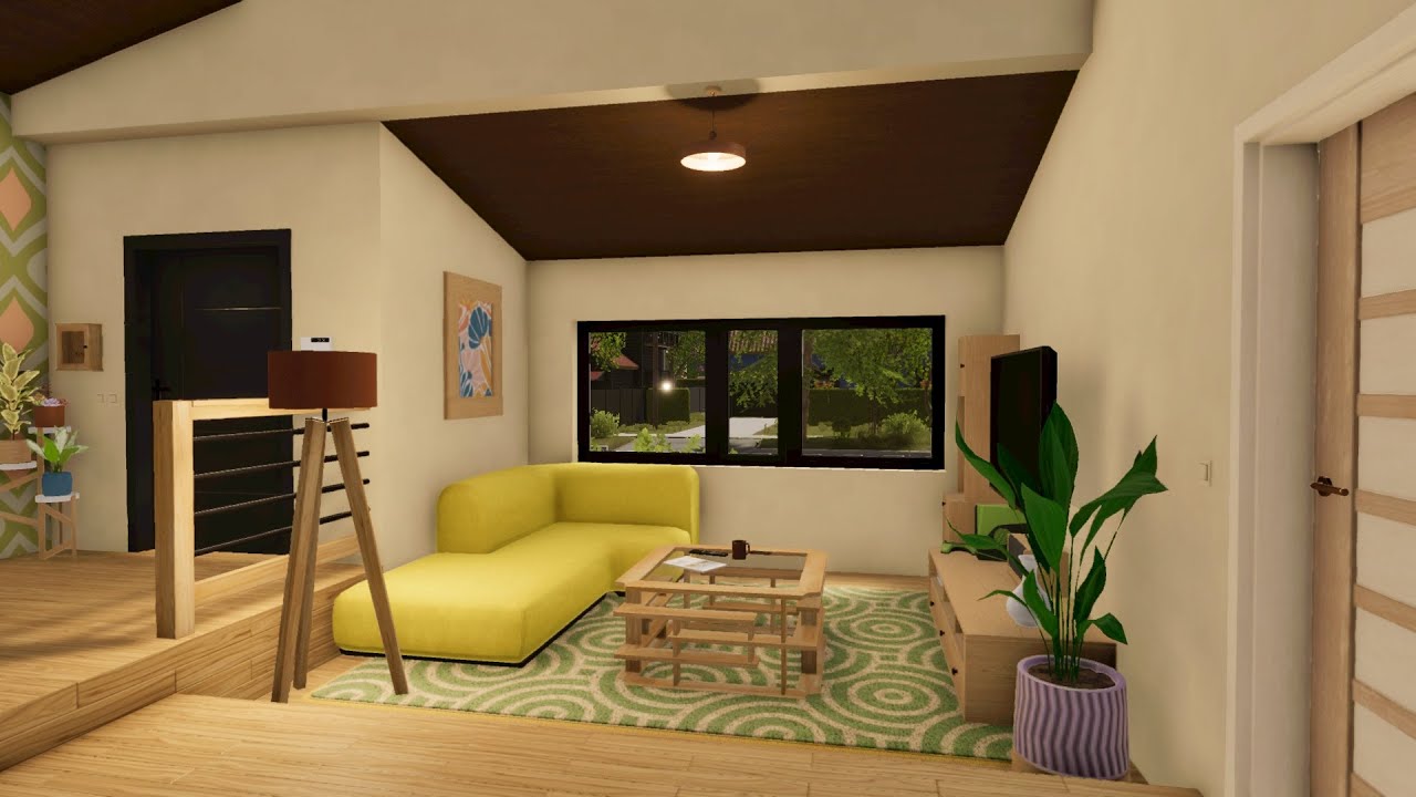 Interior decorating in Sandbox Mode | House Flipper 2